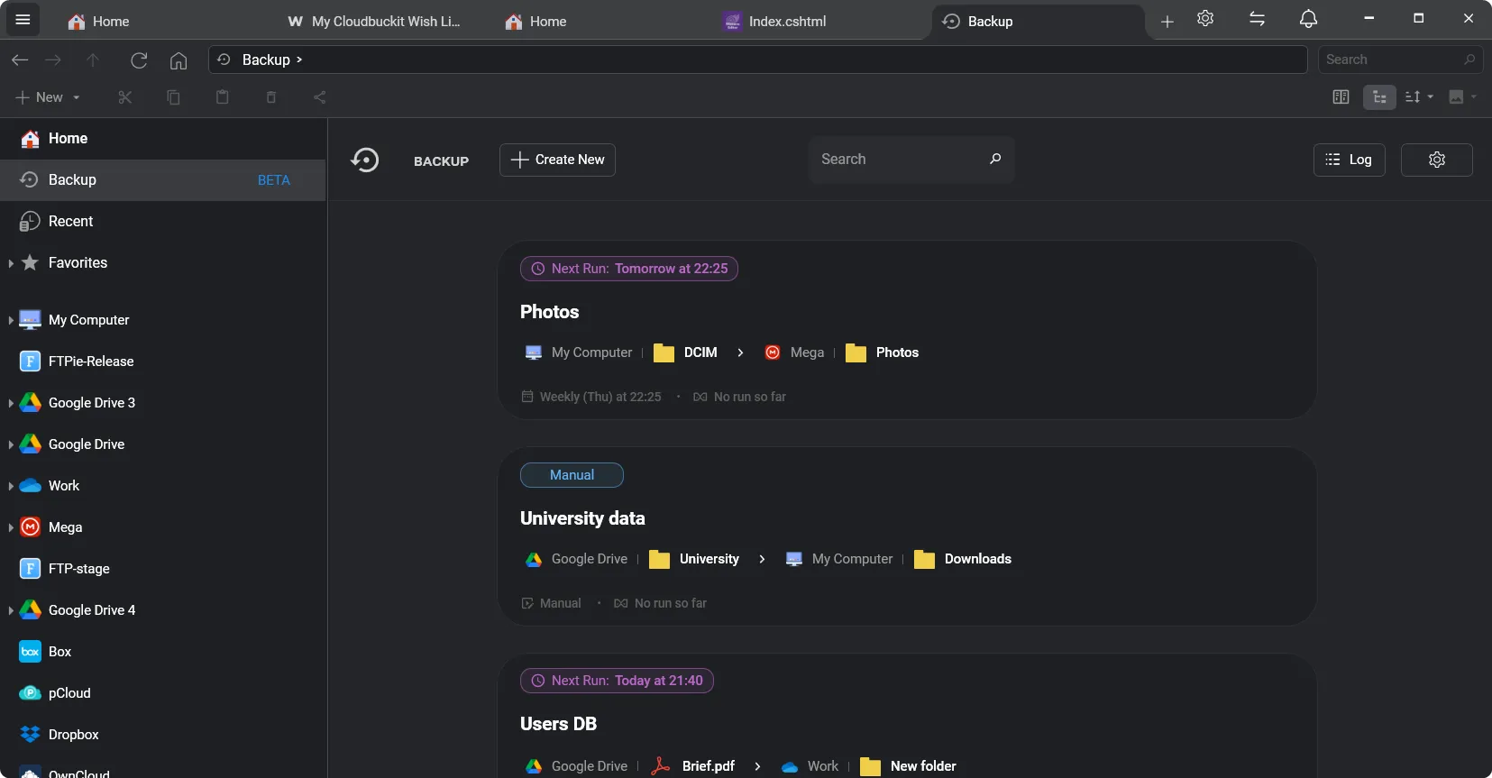 BackupKit — encrypted, scheduled backups to anywhere